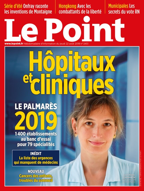 Palmarès 2019 – Hôpitaux et cliniques